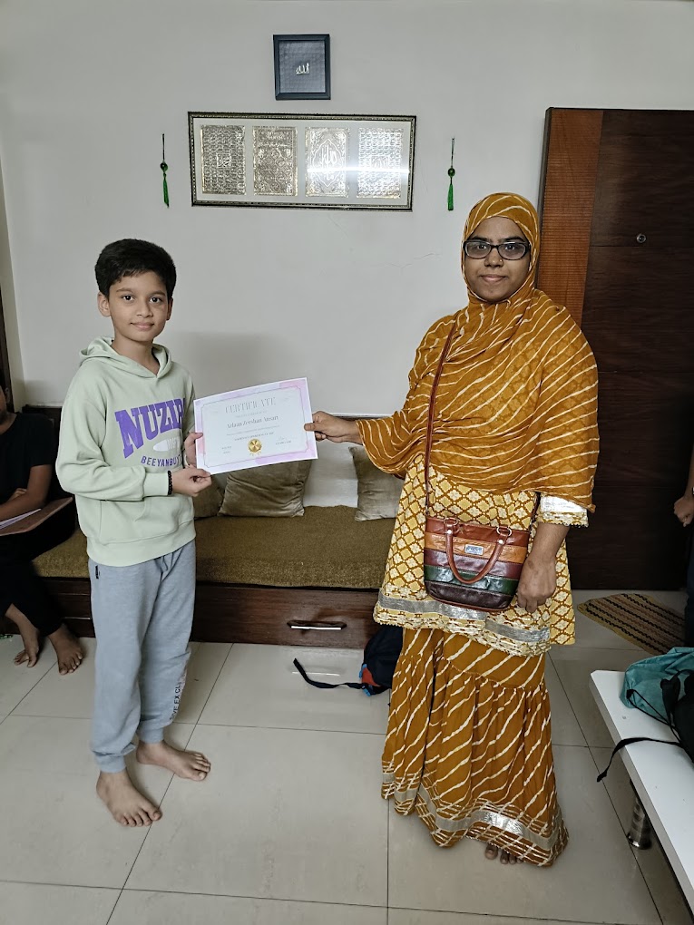 Noor's Handwriting class 2